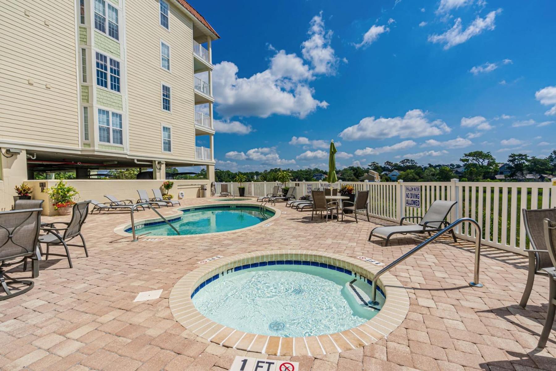 Vila Ocean Marsh Relaxing Waterfront Loft Unit 403 Myrtle Beach Exteriér fotografie
