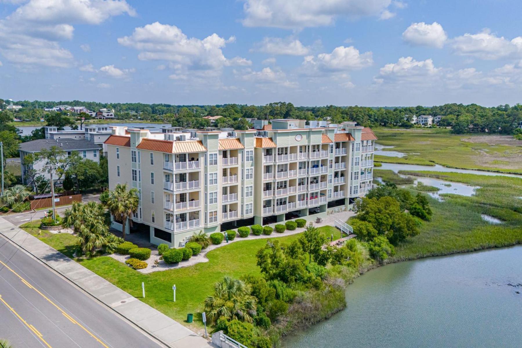 Vila Ocean Marsh Relaxing Waterfront Loft Unit 403 Myrtle Beach Exteriér fotografie